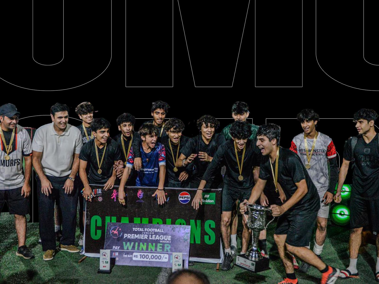 Smurfs Shaheen Premier League Champions